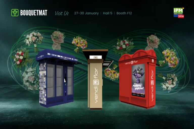 BouquetMat debiutuje na IPM Essen 2026 – Niemcy gotowe na rozwój kwiatomatów
