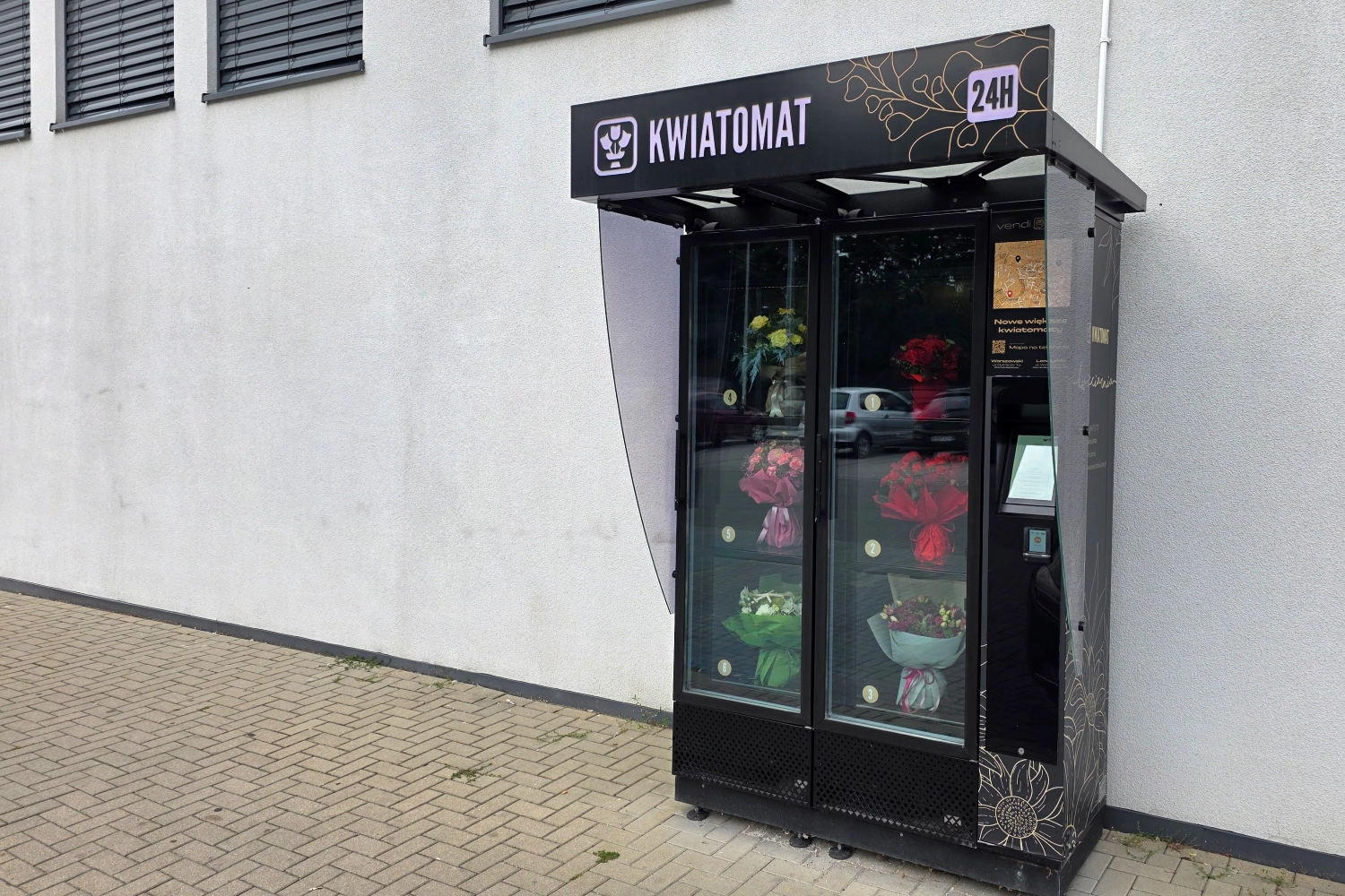 Kwiatomat 24/7 – automatyczny punkt sprzedaży kwiatów